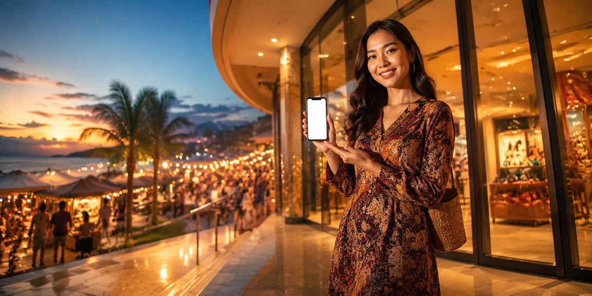 Antara muka pendaftaran aplikasi 227 dengan reka bentuk batik Malaysia moden