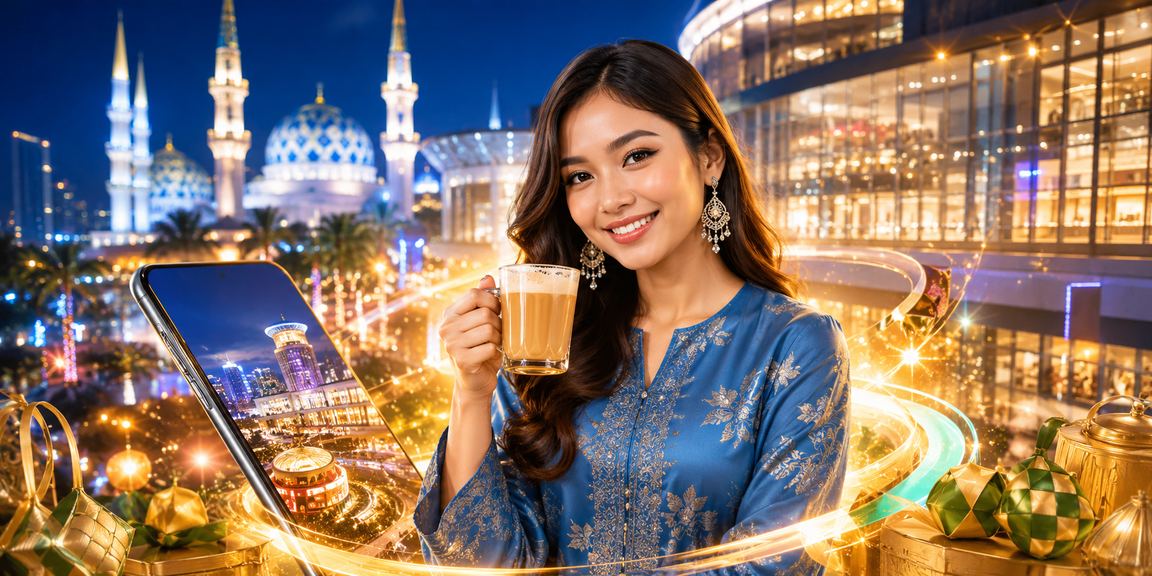 Paparan aplikasi kasino mudah alih 227 di Selangor dengan tema baju kurung